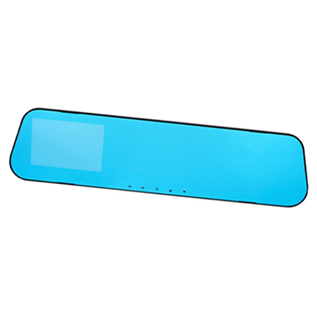 Car 120° Rear View Mirror Video Recorder 4'' 1080P HD DVR Cam Night Vision