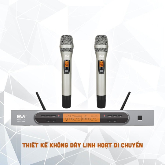 Micro Karaoke Chuyên Nghiệp EVI T8600Limted - Hàng Chính Hãng