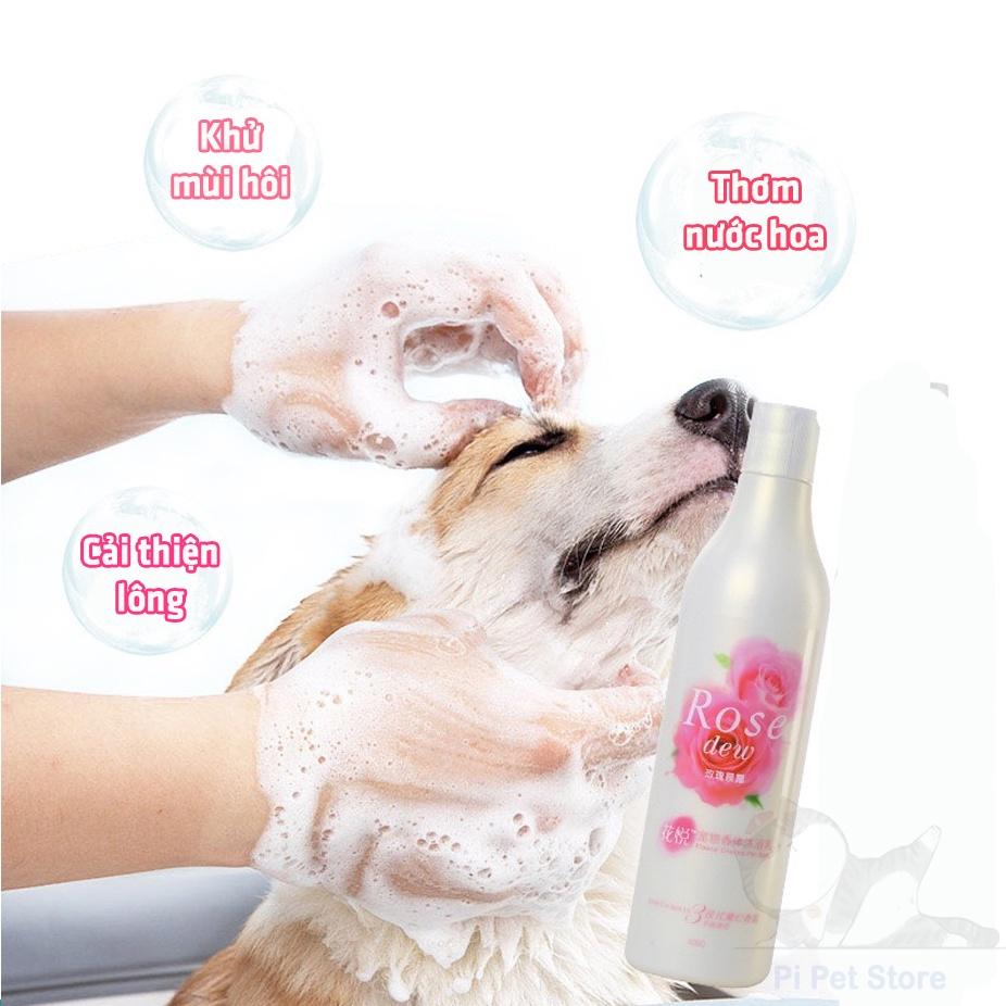 Sữa Tắm Nước Hoa cho chó mèo cao cấp J&D 400ml nguyên seal