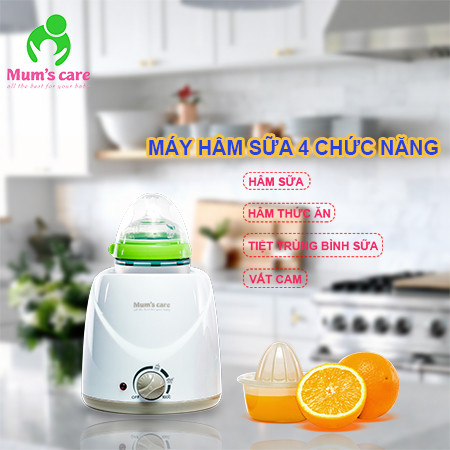 Máy Hâm Sữa và Tiệt Trùng Bình Sữa 4 Chức Năng MUM S CARE MC7002 1