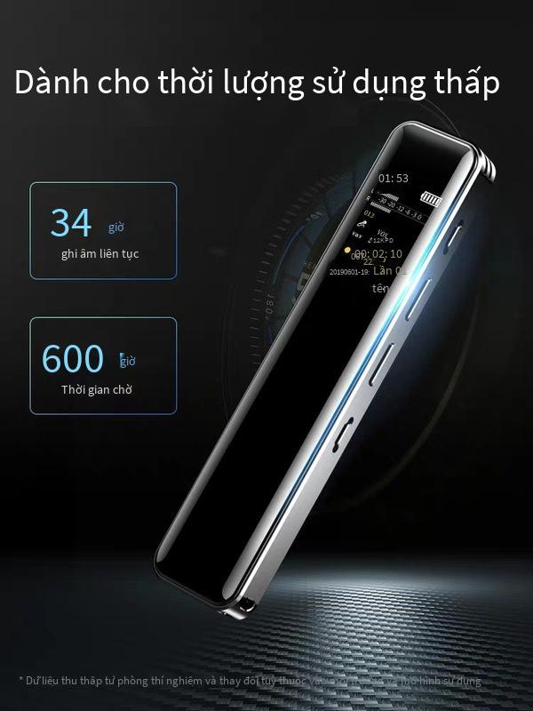 Giao hàng nhanh Shanshui H602 Bộ nhớ 16G máy ghi âm di động họp lớp sinh viên phỏng vấn màn hình màu âm lượng lớn