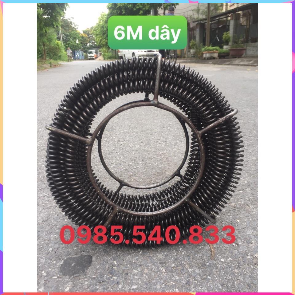Dây thông cống LÒ XO 6M