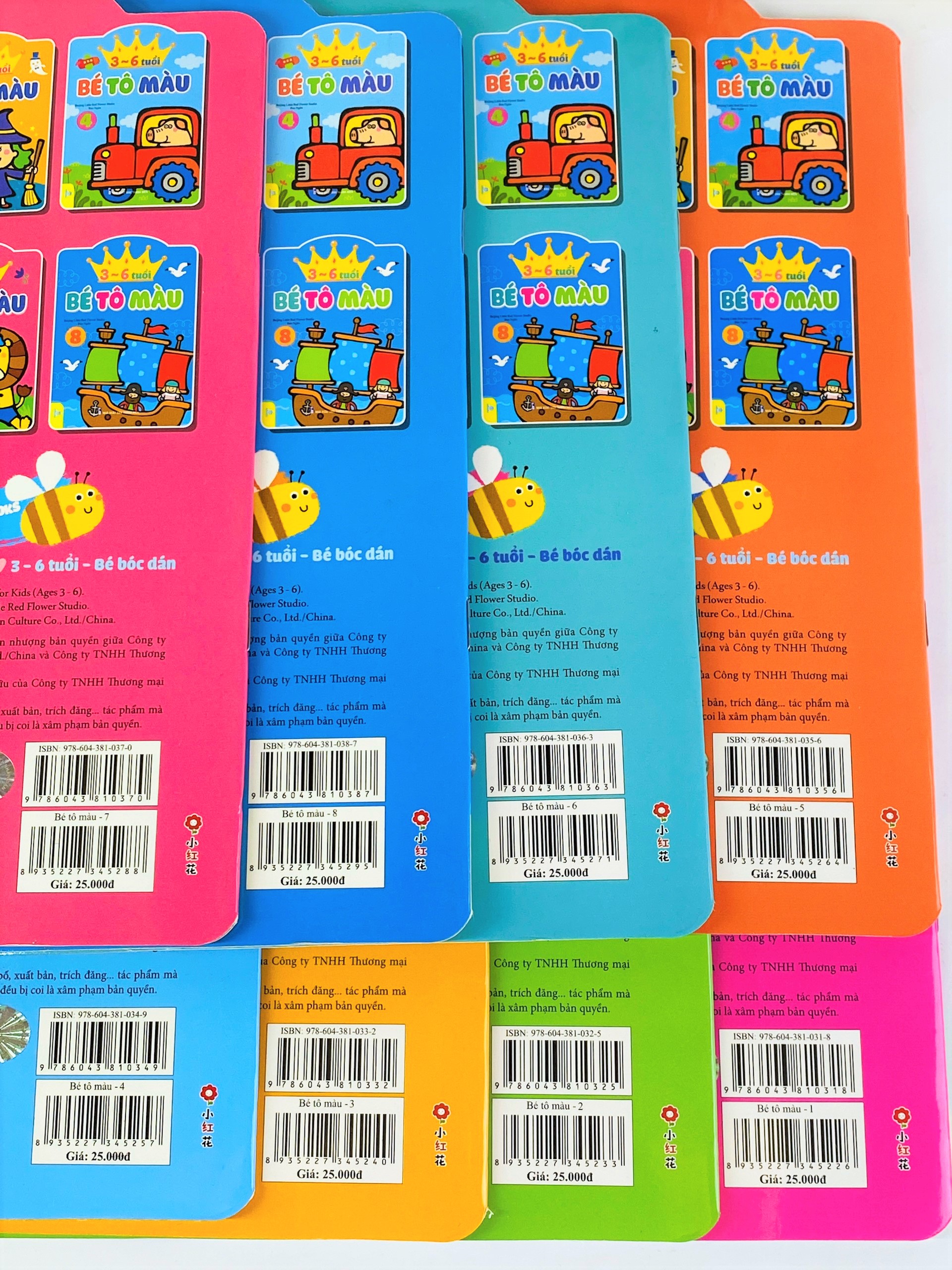 Sách - Bé Tô Màu (3-6 tuổi) - Ndbooks