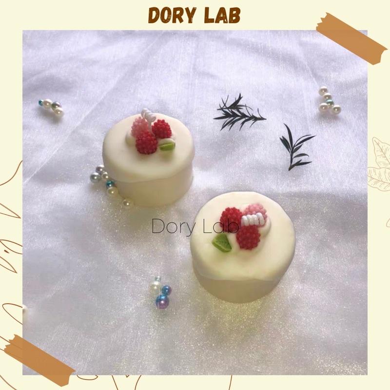 Nến Thơm Bánh Kem Dâu Rừng, Quà Tặng Ý Nghĩa - Dory Lab