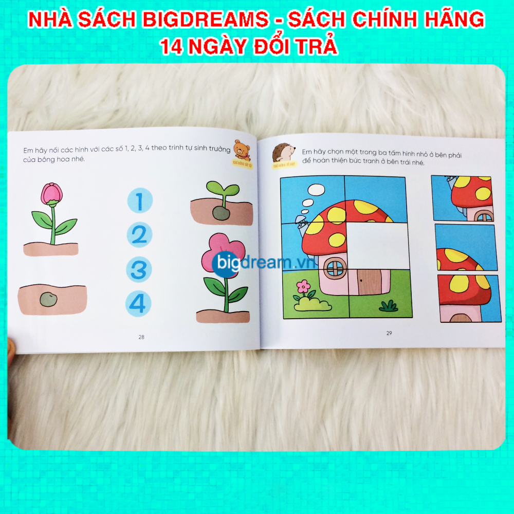Hỏi đáp thông minh Rèn luyện não trái và não phải Tập 1 - Phát triển tư duy cho bé