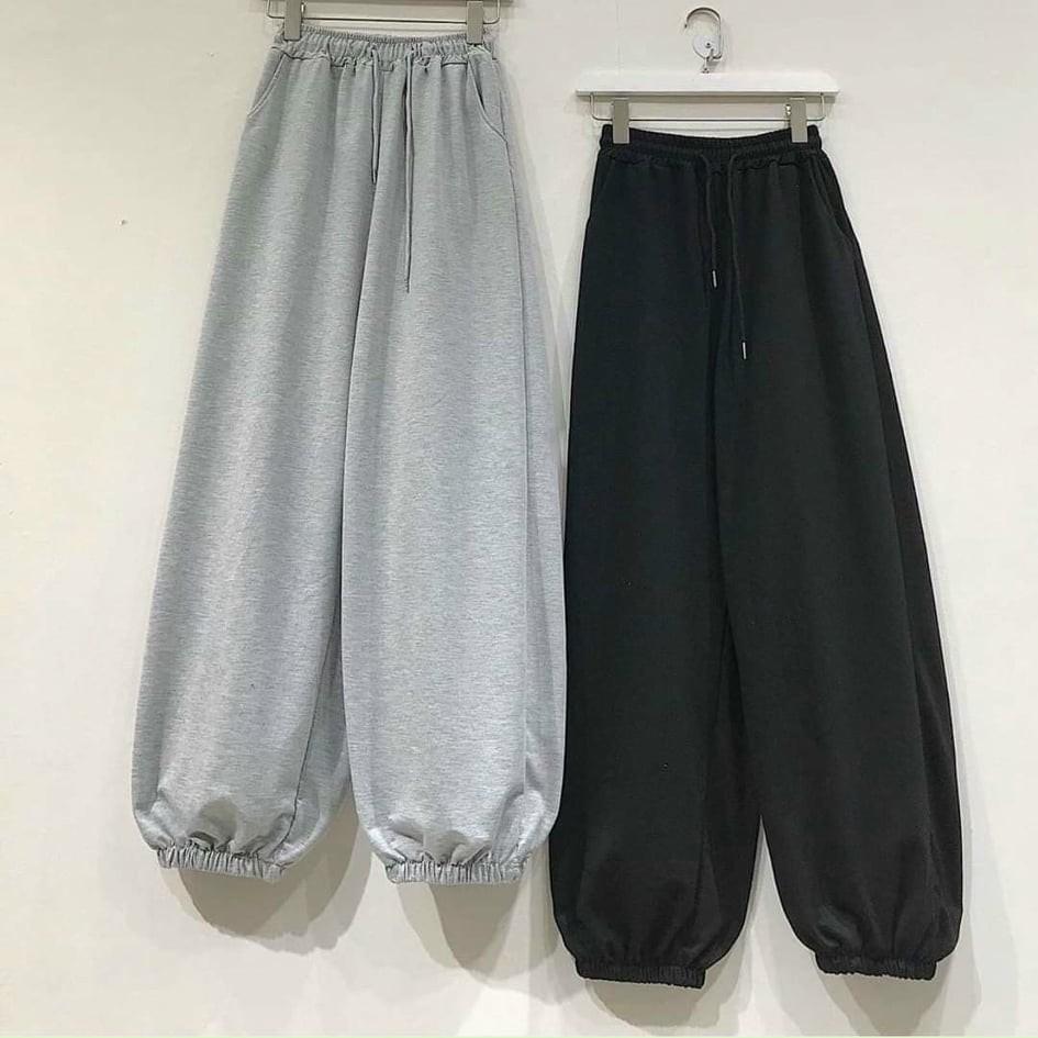 Quần Jogger Nữ Dài Ống Rộng Có Bo SIMPLE Ulzzang (ẢNH THẬT)