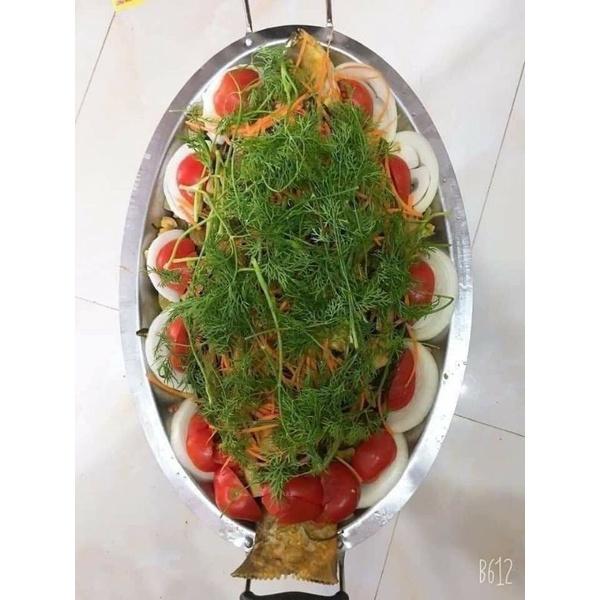 KHAY OM CÁ INOX- khay lẩu cá inox cao cấp