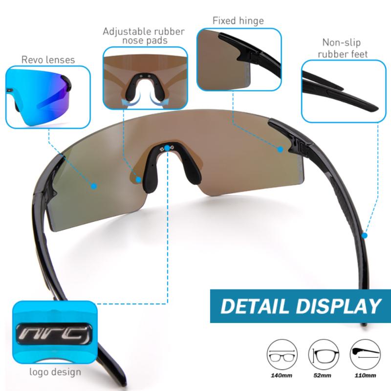 NRC P-RIDE Photochromic UV400 Kính râm xe đạp Người đàn ông Núi Xe đạp Thể thao Thể thao Kính râm MTB MT Color: 09