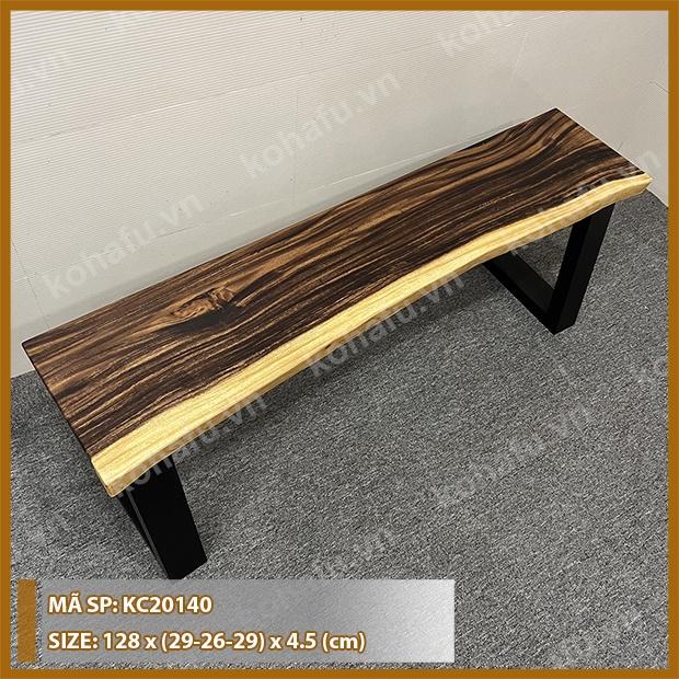 BĂNG GHẾ DÀI GỖ ME TÂY SIÊU VÂN - KC20140-143