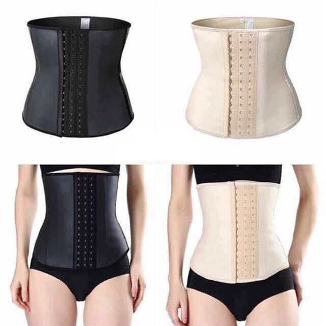 Đai latex 9 xương ( Tặng kèm thanh nối tăng giảm size)