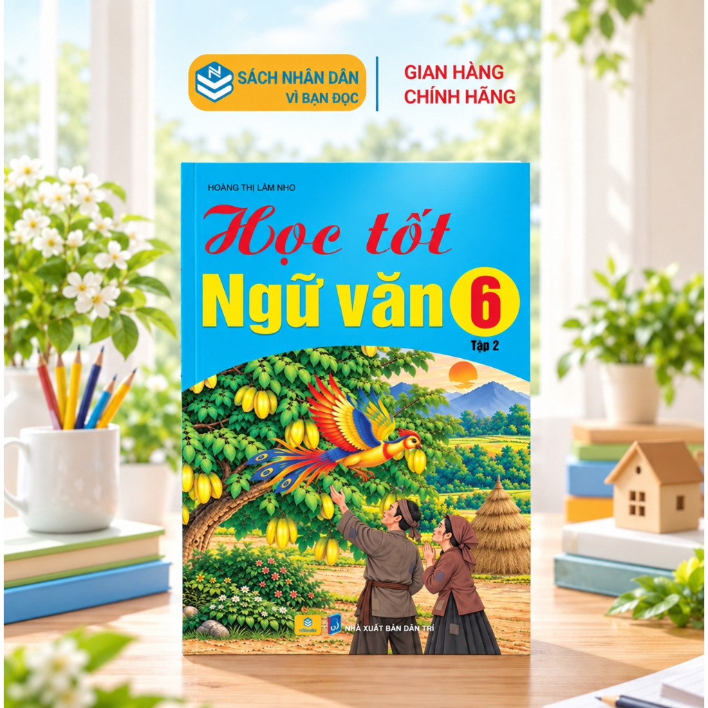 Sách - Học Tốt Ngữ Văn Lớp 6 - Biên soạn theo CT GDPT mới Bộ sách Kết Nối - ndbooks - Tập 2