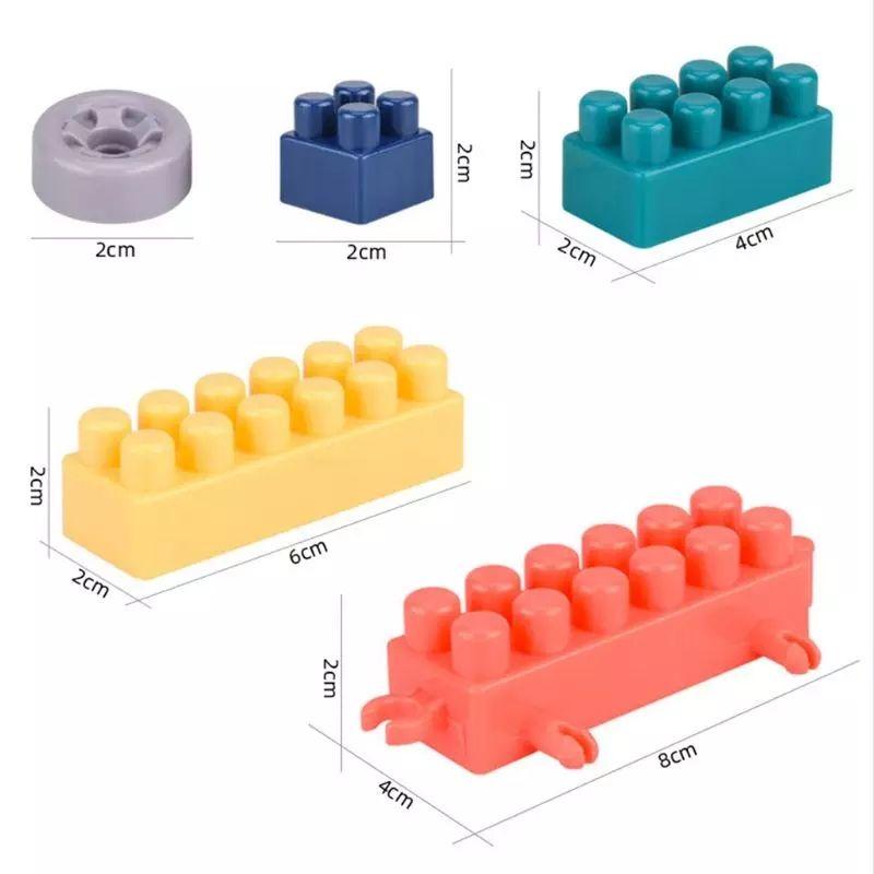 Bộ đồ chơi lego xếp hình 520 chi tiết cho bé lắp ráp