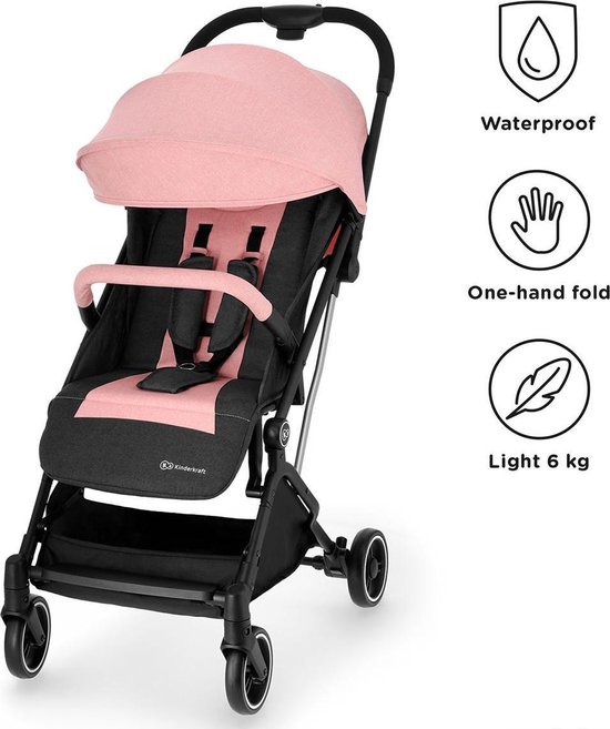 XE ĐẨY CHO BÉ 0M+ KINDERKRAFT INDY - MÀU HỒNG