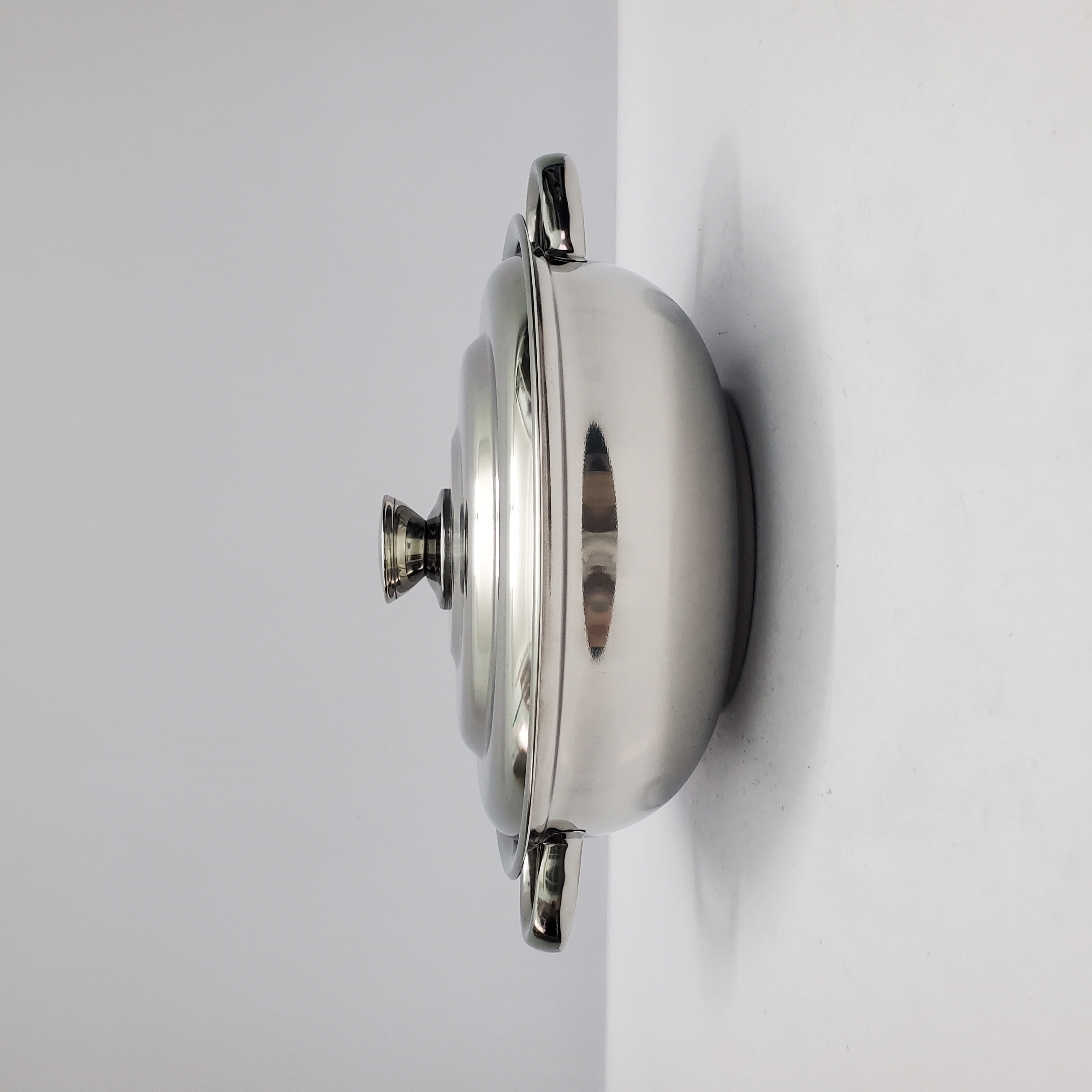 Nồi lẩu inox 430 nắp kiếng quai ống chắc chắn Tín Thành Phát  Size 24cm - 26cm, bền bỉ, tiện dụng