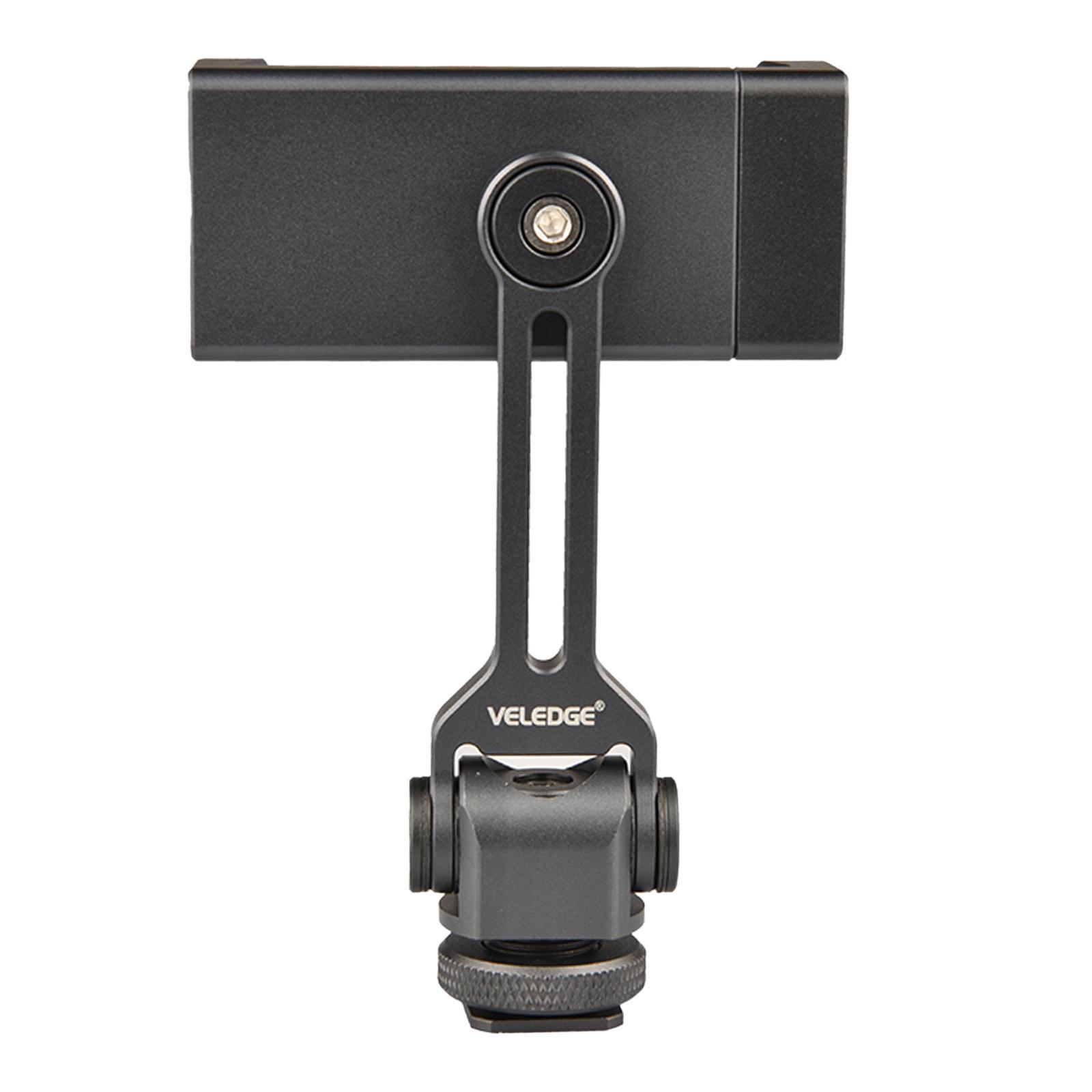 Phone Tripod Mount Adapter W Cold Shoe Mount Flexible Wide Compatibility High Performance