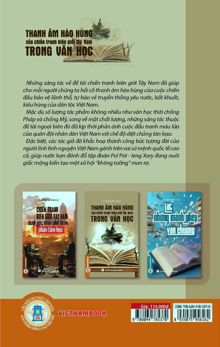 Thanh Âm Hào Hùng Của Chiến Tranh Biên Giới Tây Nam Trong Văn Học