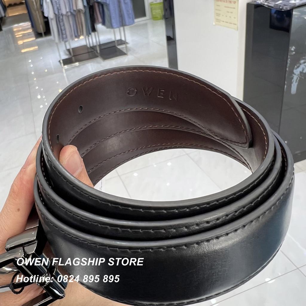 OWEN - Thắt lưng nam OWEN 100% da thật khóa cài mã BELT221601