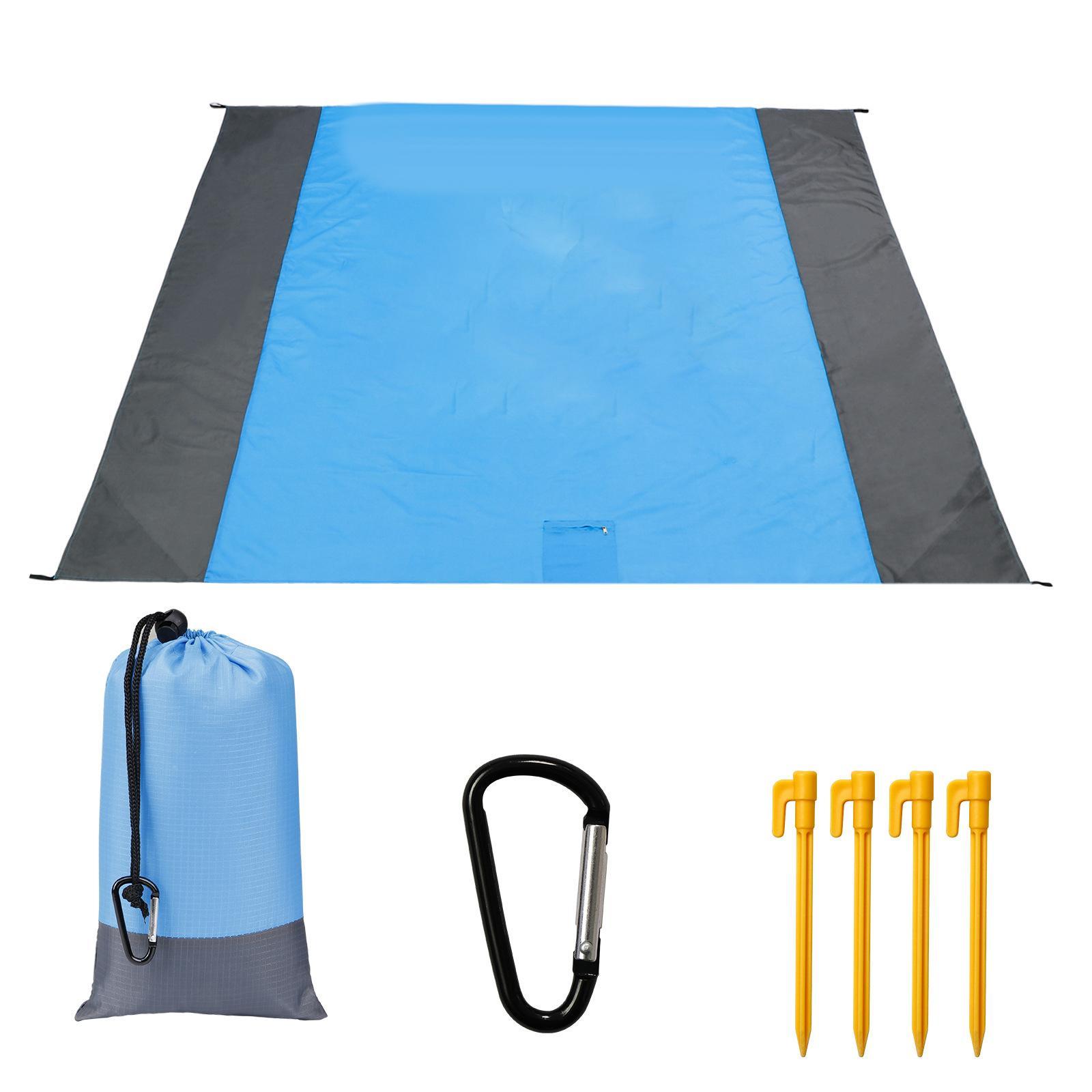 Outdoor Picnic Blanket Portable Beach Accessories for Hiking,