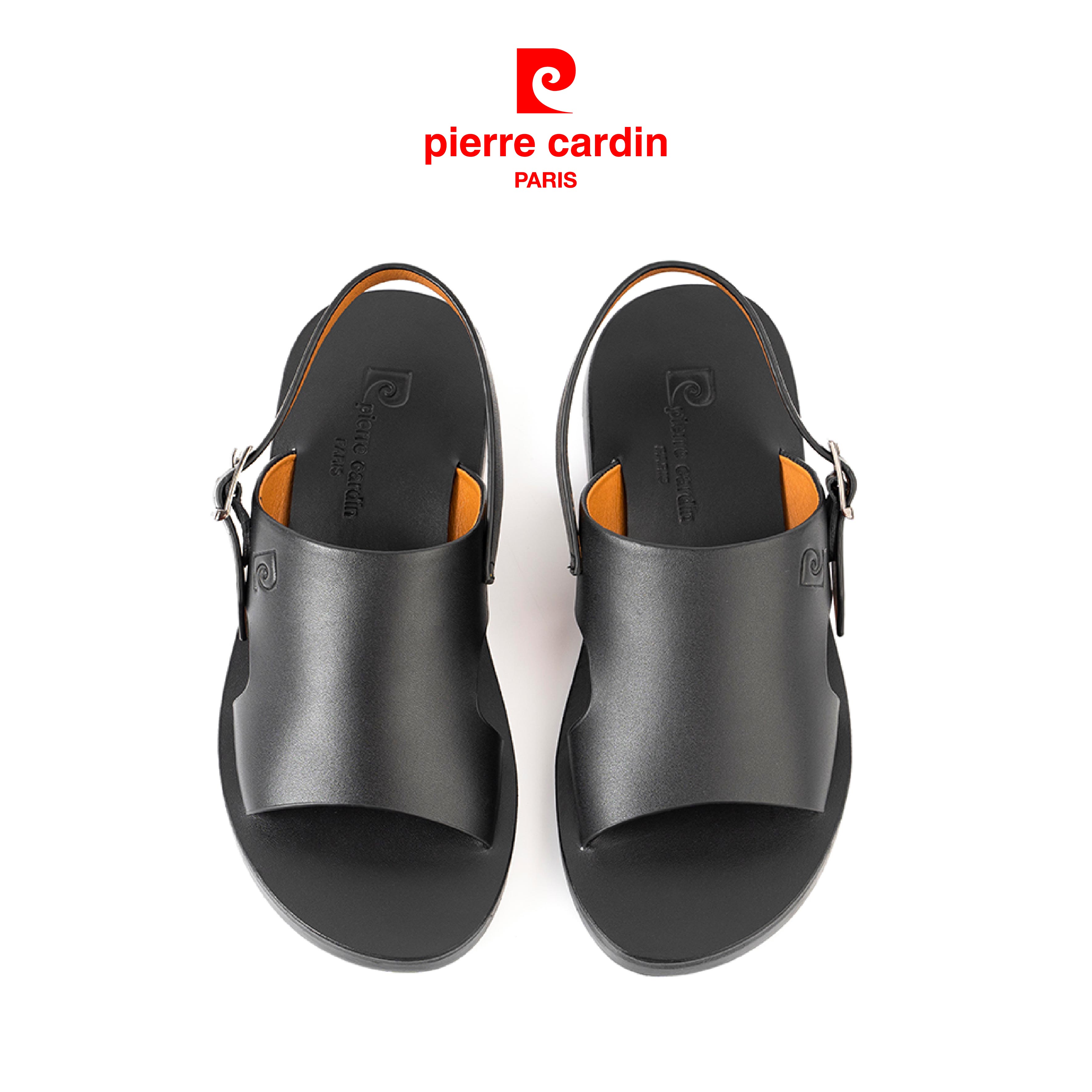 Sandal nam cao cấp Pierre Cardin PCMFWLE136BLK