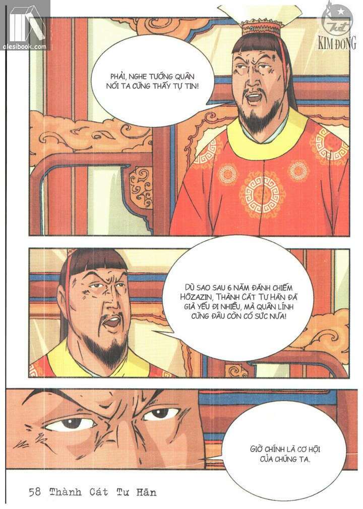 thành cát tư hãn chapter 83 2