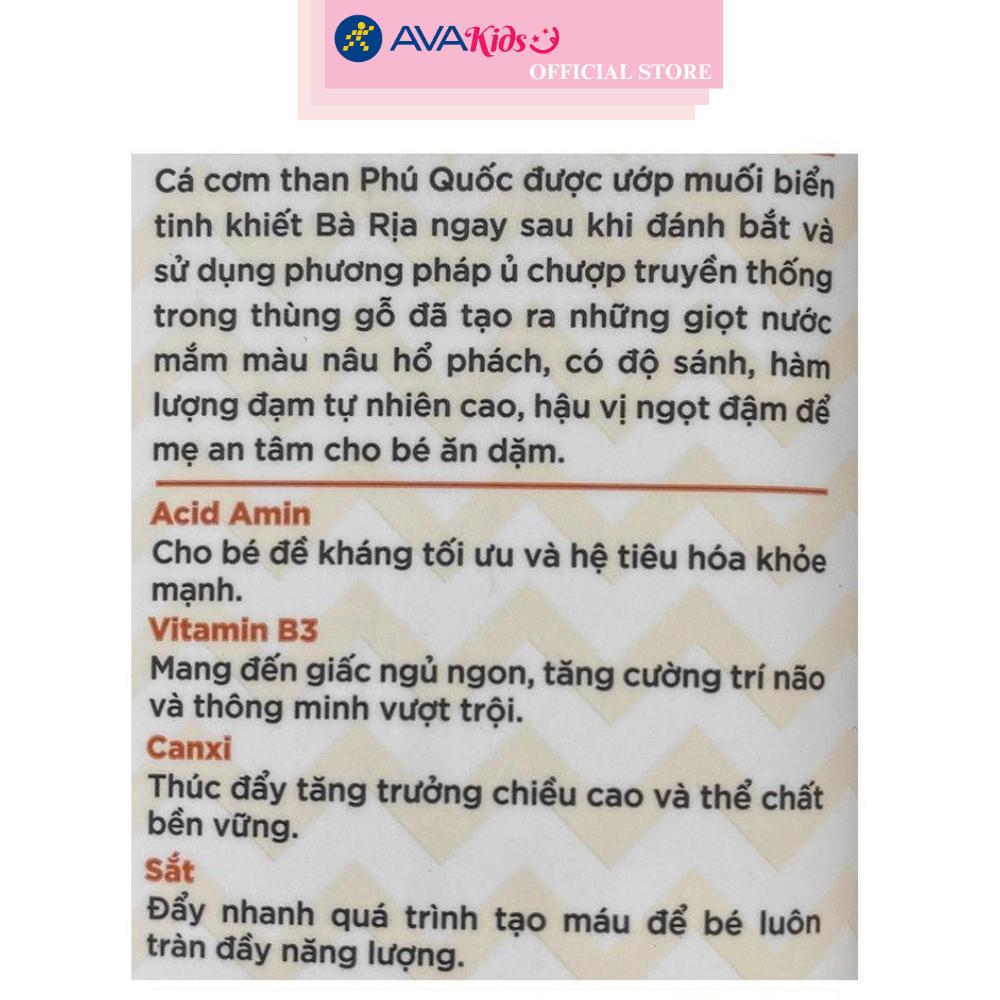 Nước mắm Thuyền Xưa ăn dặm cho bé 41°N chai 250 ml (từ 1 tuổi)