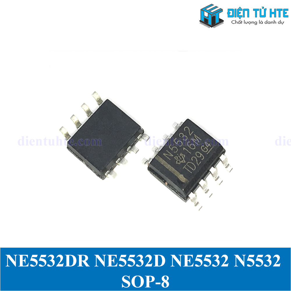 IC Opamp NE5532DR NE5532D NE5532 N5532 SOP-8 (1 con)