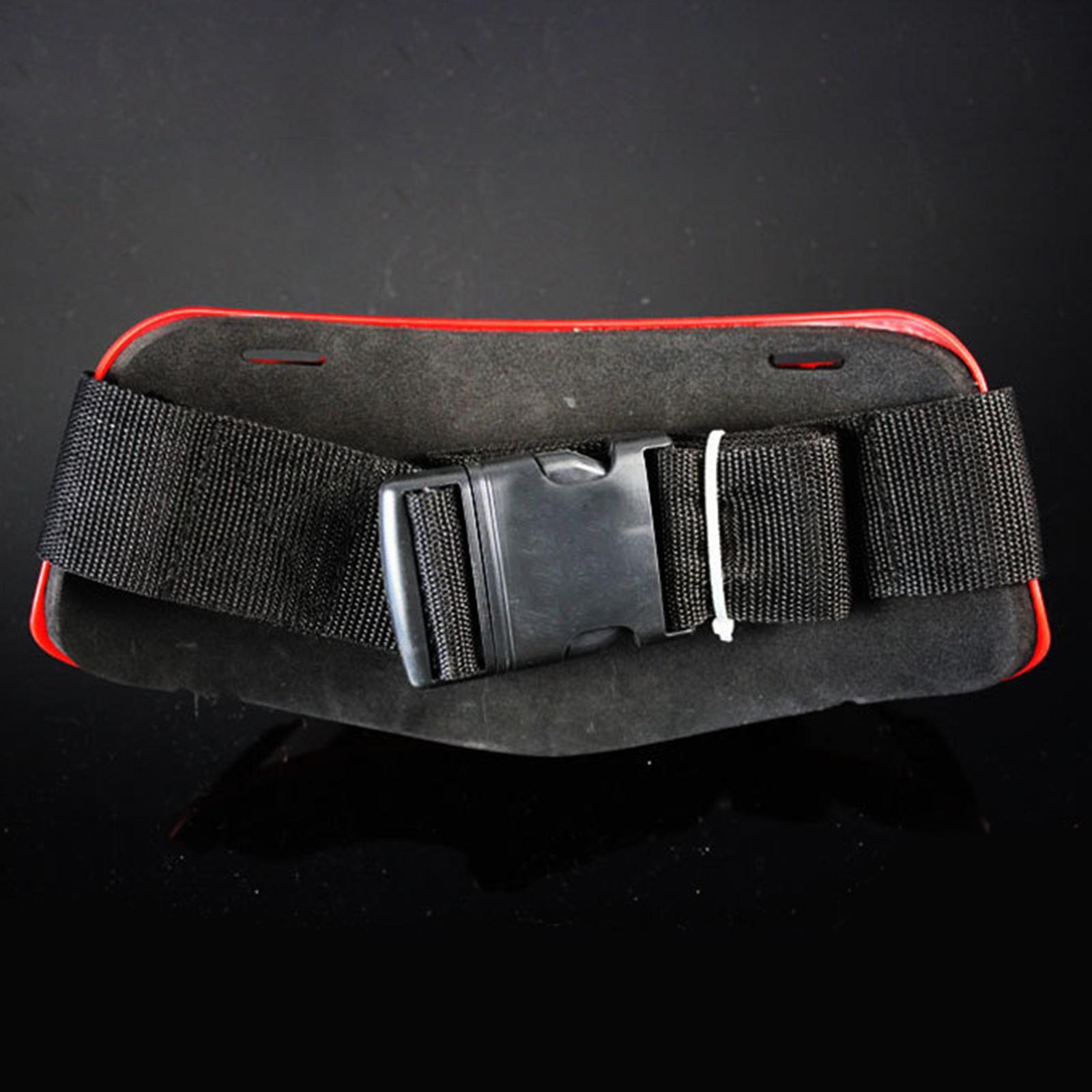 Fishing Waist Rod Holder ABS  Seawater Tackle Padded Red and Black