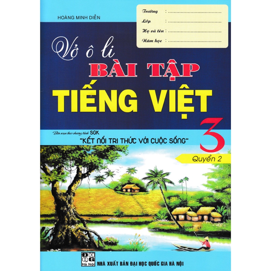 Combo Vở Ô Li Bài Tập Tiếng Việt+Toán 3