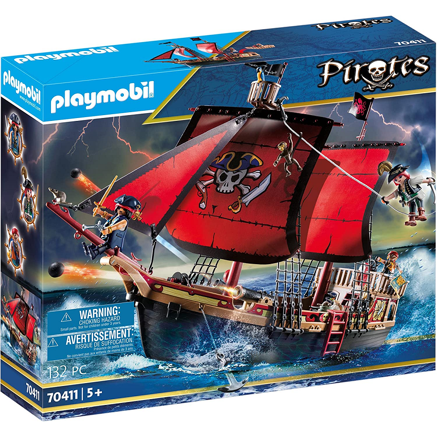 Đồ chơi mô hình Playmobil Tàu hải tặc Skull