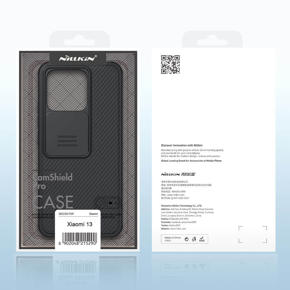 Ốp lưng dành cho Xiaomi 13 - Xiaomi 13 Pro Nillkin camshield Pro - Hàng nhập khẩu