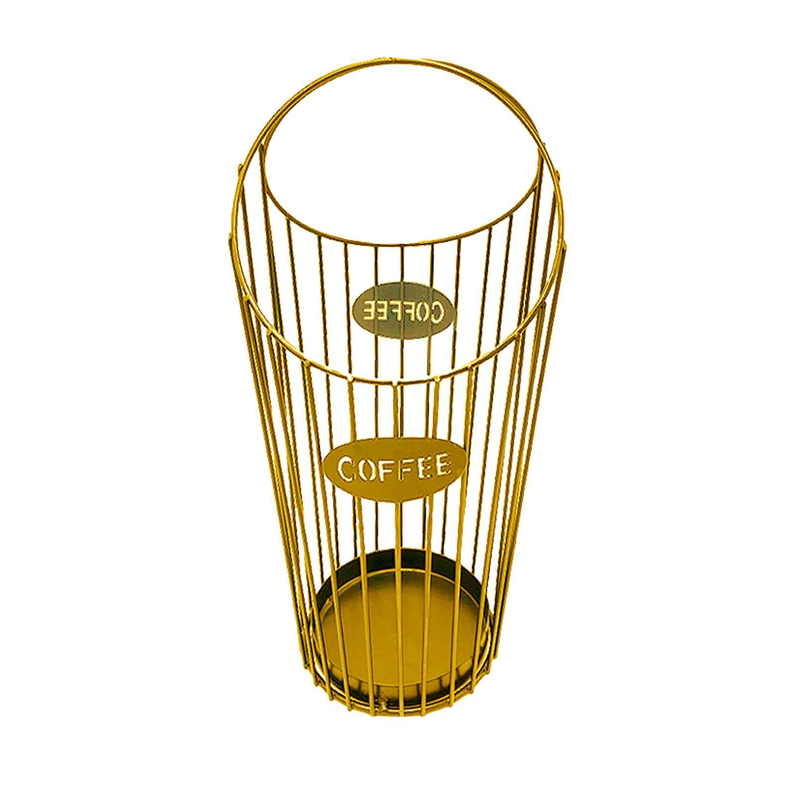 Coffee Capsule Holder Large Capacit Coffee Capsule Storage Basket for Countertop