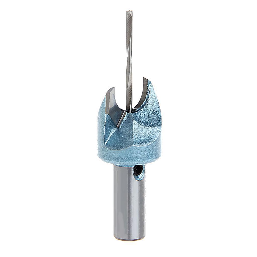 2 Pieces Steel Woodworking Router Bit 15+20mm