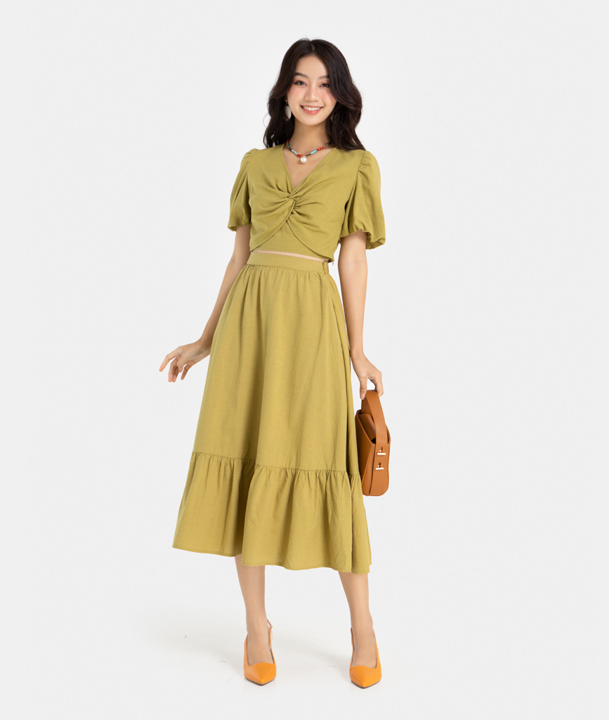Váy Lửng Thời Trang HNOSS HNVLU016