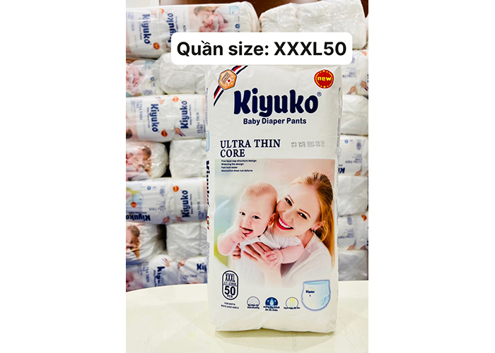 Tã bỉm quần KiyuKo XXXL50 (17-23kg)