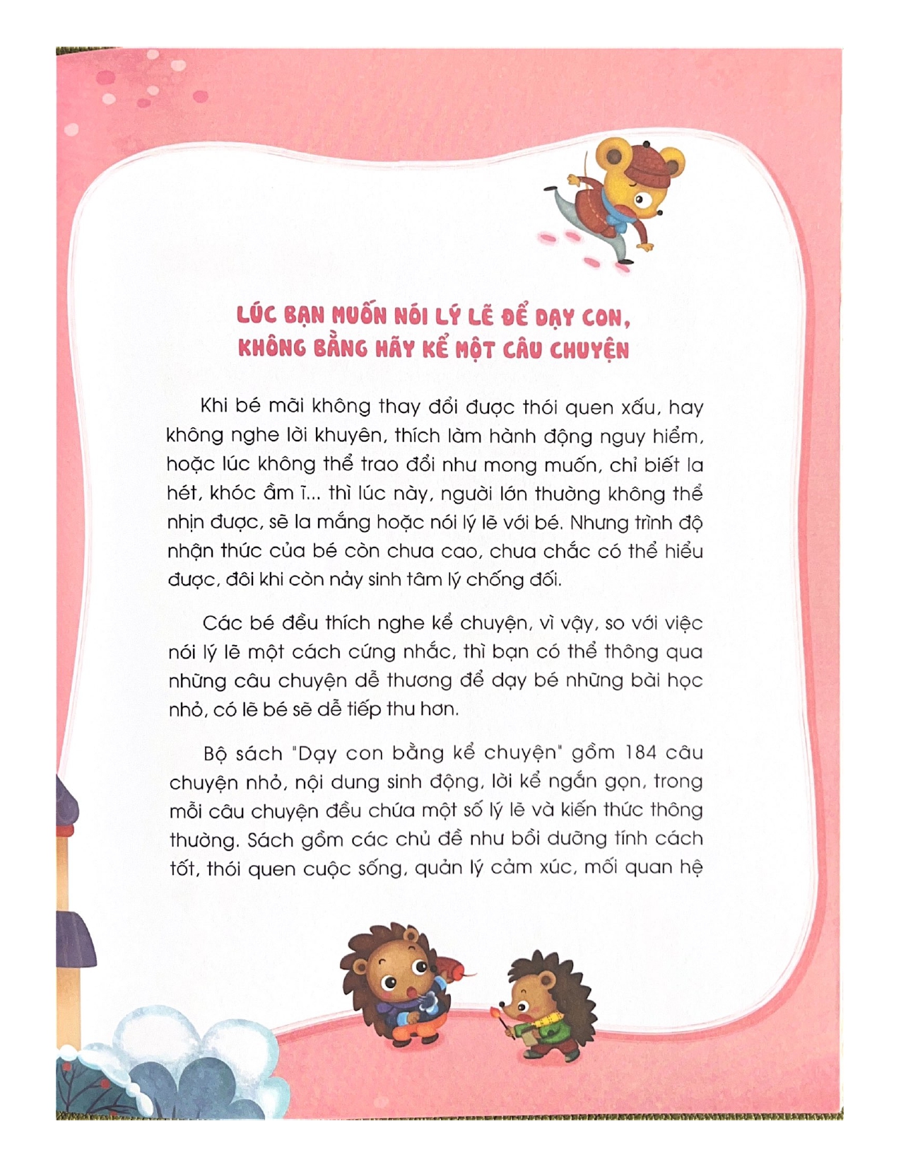 Dạy Con Bằng Kể Chuyện - Cơn Bão Đến Rồi - Vanlangbooks
