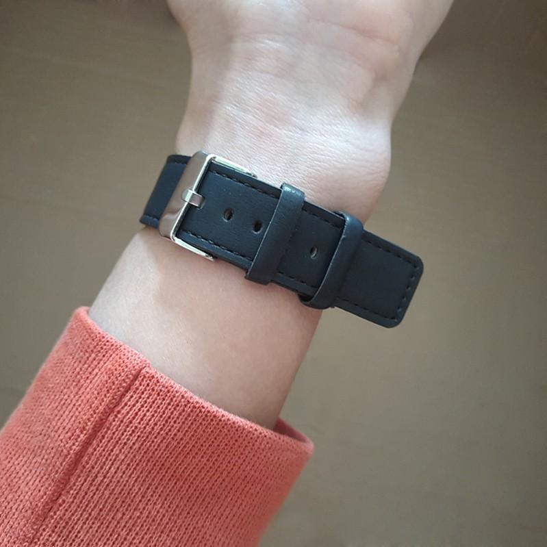 Dây đeo da mềm mại dành cho đồng hồ thông minh Garmin Vivoactive 3