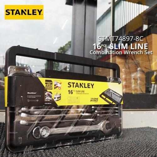 Bộ cờ lê vòng miệng MODULE 16 chi tiết 8-24mm  Stanley STMT74897-8C