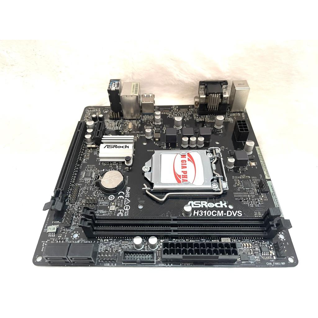 Mainboard Asrock H310CM-DVS SK 1151V2- Hàng Chính Hãng