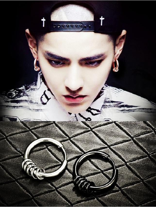 Khuyên tai nam T.O.P Kpop cá tính