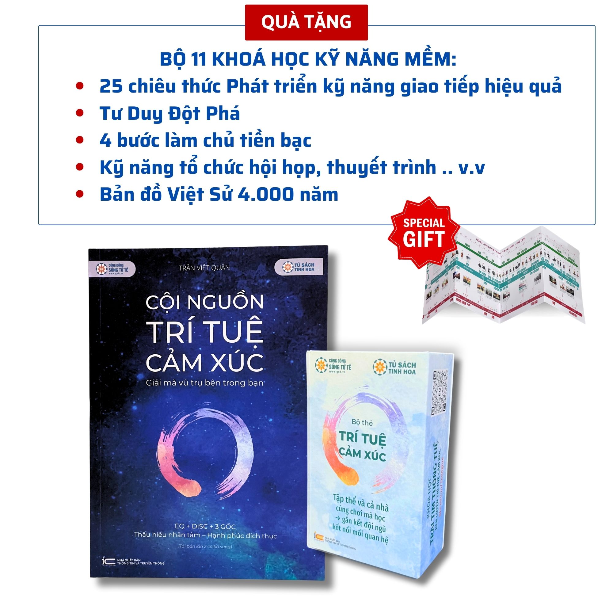 Trọn bộ Cội Nguồn Trí Tuệ Cảm Xúc - Hàng Chính Hãng