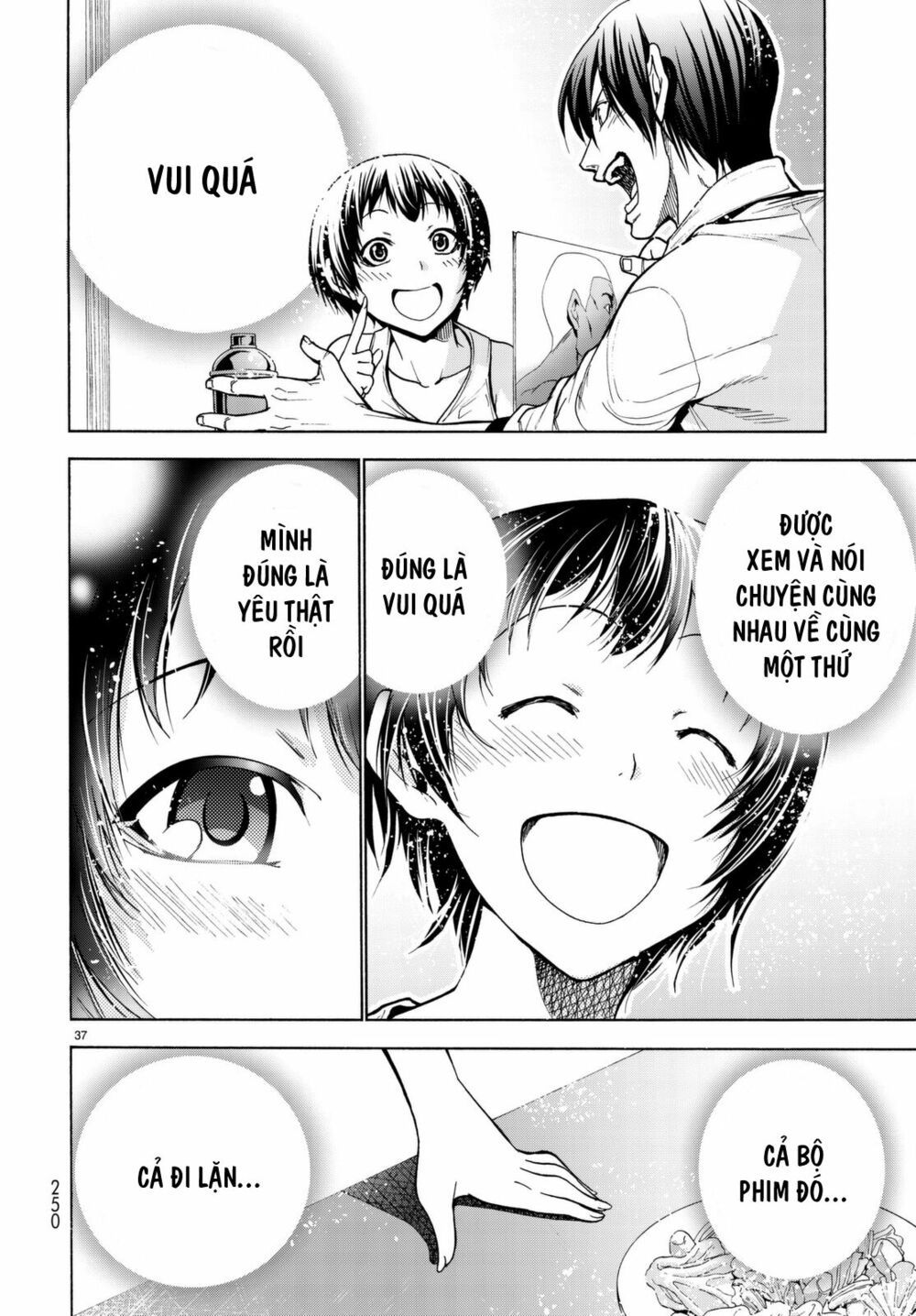 cô gái thích lặn - grand blue chapter 38 36