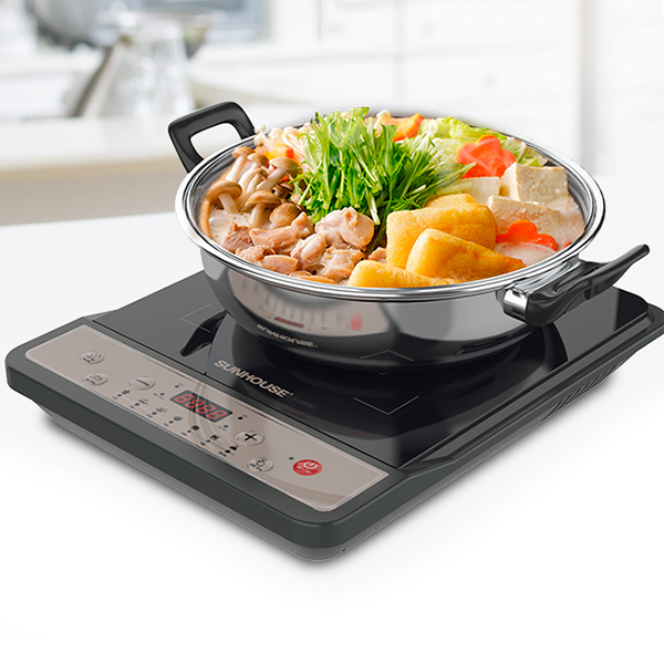 Bếp Từ Đơn Sunhouse SHD6157 - Kèm Nồi Lẩu - Hàng Chính Hãng