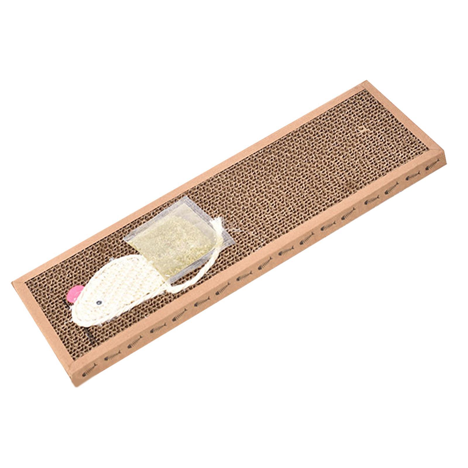 Cat Scratcher Pad Scratching Board Corrugated Cardboard Pet Supplies Kitten