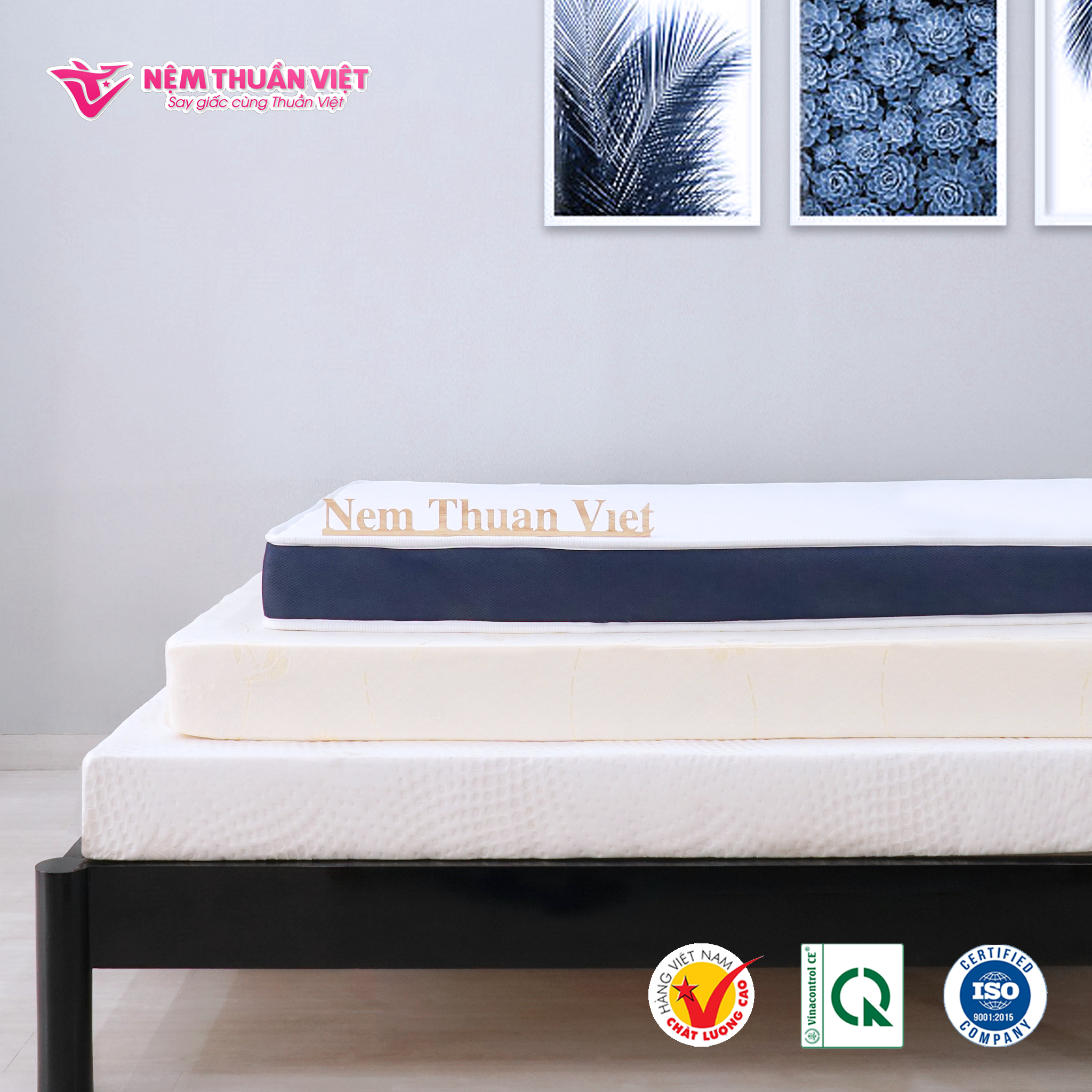 (1mx2mx10cm) - Nệm Foam Thuần Việt Ruby