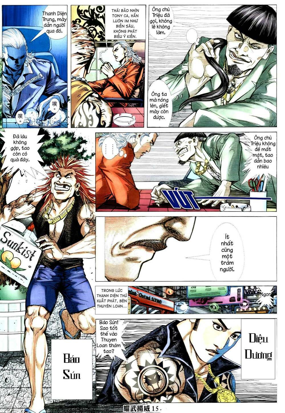 diệu võ dương oai chapter 327 14