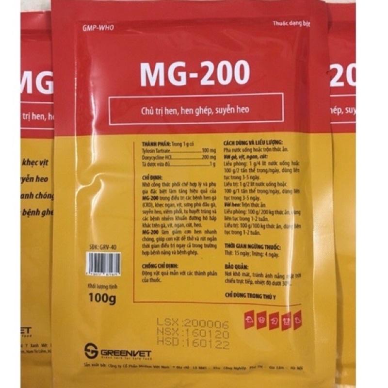 1 gói MG-200 dùng cho gà lợn vịt ngan