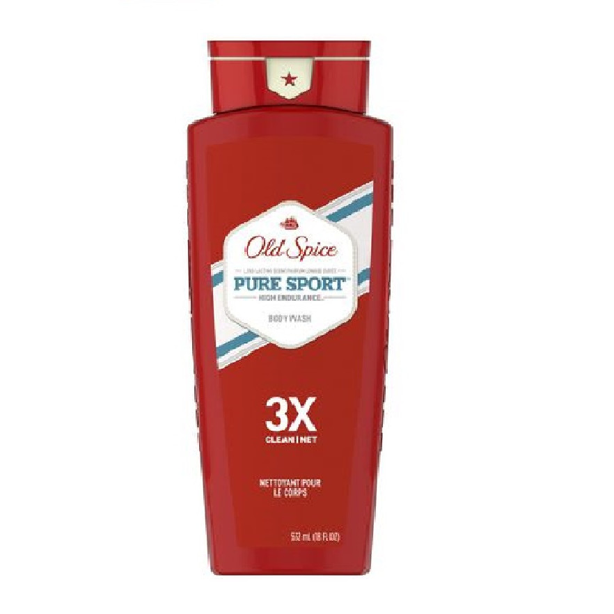 Sữa tắm Old Spice Pure Sport 3X 532ml