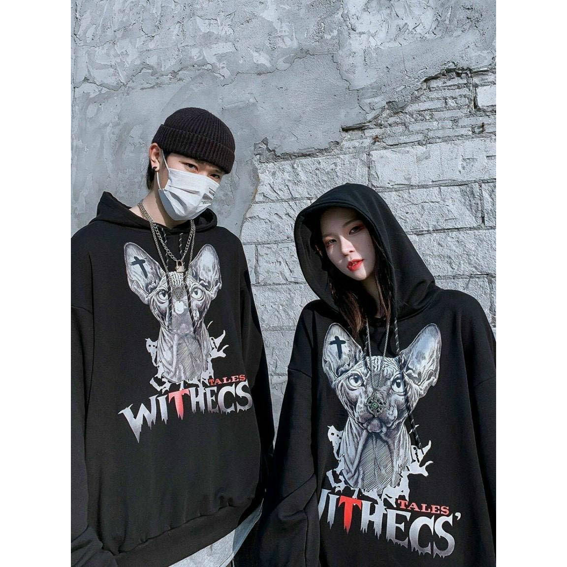 Áo hoodies nam nữ phong cách couple chất lừ phá cách cool ngầu