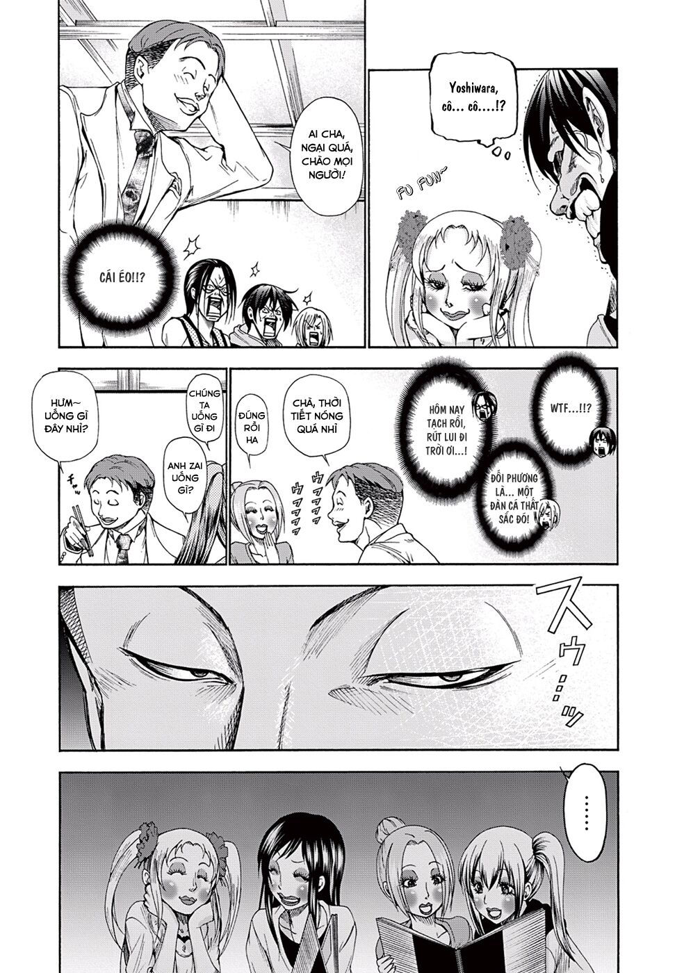 cô gái thích lặn - grand blue chapter 10 9