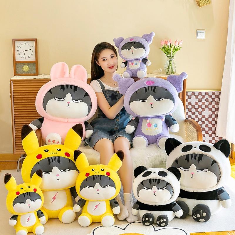 Gấu bông mèo hoàng thượng pikachu vô cùng dễ thương - Quà tặng đáng yêu